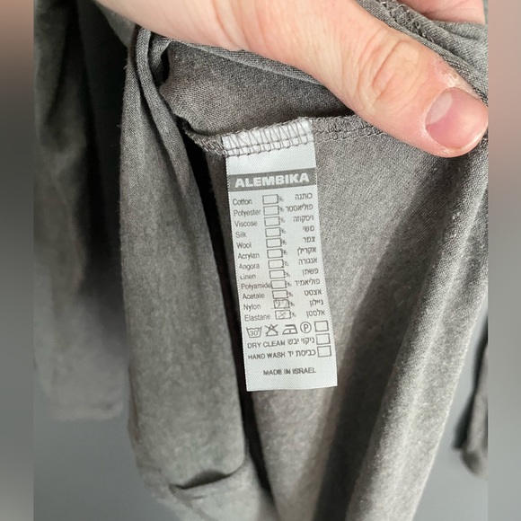 Alembika Lagenlook Swing Panel Top Womens Size 2 - Picture 3 of 4